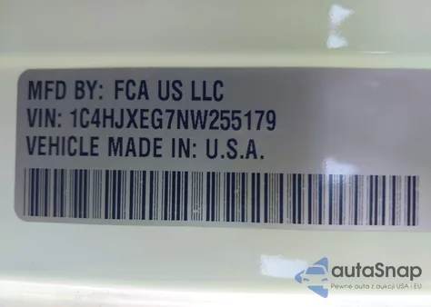 2022 Jeep Wrangler Unlimited Sahara 4X4 from USA, damaged, VIN 1C4HJXEG7NW255179